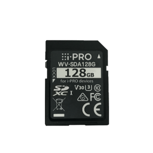 i-PRO WV-SDA128G 128GB SDXC Memory Card for Surveillance