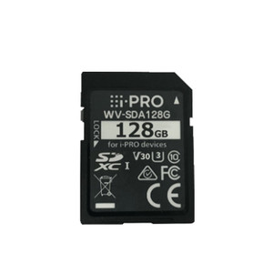 i-PRO WV-SDA128G 128GB SDXC Memory Card for Surveillance