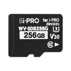 i-PRO WV-SDB256G microSDXC Memory Card 256GB