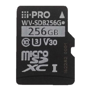 i-PRO WV-SDB256G 256GB microSDXC Memory Card
