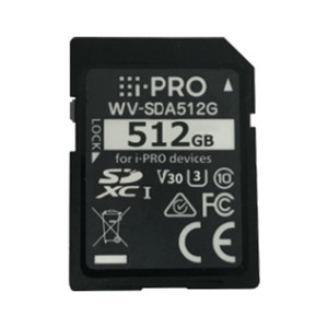 i-PRO WV-SDA512G 512GB Industrial SDXC Memory Card