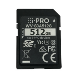 i-PRO WV-SDA512G 512GB Industrial SDXC Memory Card