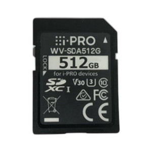 i-PRO WV-SDA512G 512GB SDXC Memory Card
