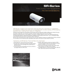 FLIR SR-612 FLIR SR-612 Fixed Analog Thermal Camera 50mm