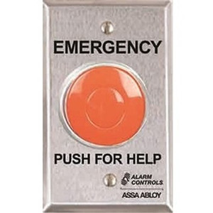 HES PBL-1-1-L3-GR Latching Panic Button 302 S.S.