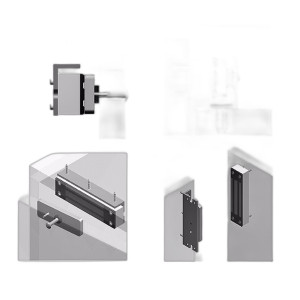 HES MCL-24 Magnetic Cabinet Lock 24V DC - image 2
