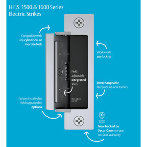 HES 600L 600 Pound Magnetic Lock with LED Indicator