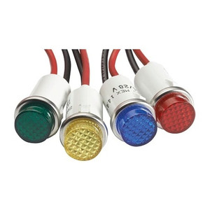 HES LDR-L Large Red LED Indicator 12-24 VDC
