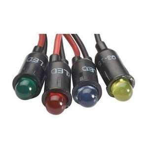HES LDR-F Red Flashing LED 12-24V DC 10-Pack