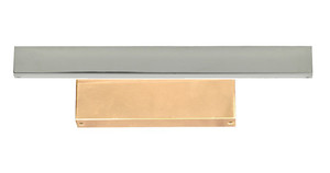 HES DUC-9C 1200D Magnetic Lock Dress-Up Cover Polished Chrome