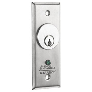 HES MCK-1-3 Narrow Stainless Steel DPDT Switch Plate