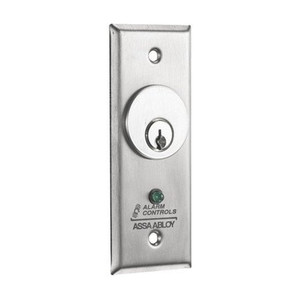 HES MCK-1-3 Narrow Stainless Steel DPDT Switch Plate