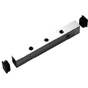 HES UHB-CL-8 Universal Header Bracket Clear Anodized