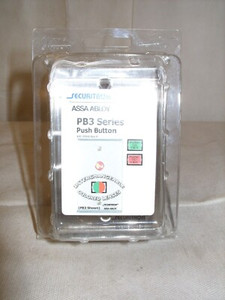 HES PB3E momentary switch detail showing installation mounting and terminal connections