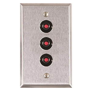 HES RP-46 electric strike faceplate component closeup