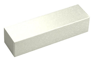 HES DC-62CL dress cover detail view clear anodized finish