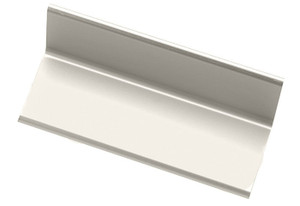 HES HEB-1CL-MM15 1 inch header extension bracket chrome finish front view