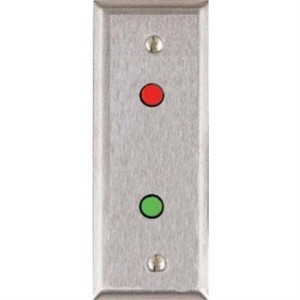HES RP-09SLIMLINE stainless steel LED indicator plate for security access control systems