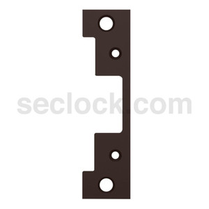 HES 501-613E Electric Strike Faceplate Bronze
