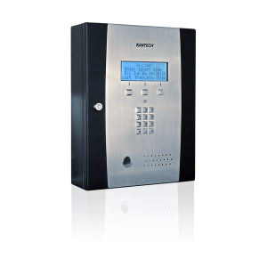 KTES-US Kantech entry system keypad and display panel close-up detail view