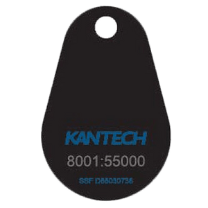 Kantech MFP-4KKEY2-BK ioSmart Keytag Black RFID access control tag