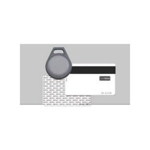 Kantech HID DuoProx II dye sub card, with blank magstripe, 26-bit