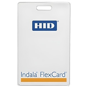 Kantech ISO-30/GG Indala dye sublimation proximity card front view