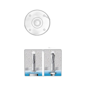 Speco CLTPX1 Speco Technologies CLTPX1 Speco Blue PTZ Extendable Ceiling Mount - Image 3