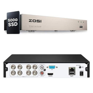 Speco D4VX8TB 4-Channel 4MP TVI DVR 8TB