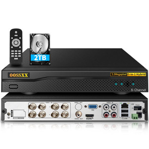 Speco Technologies D8VX2TB 8-Channel 4MP TVI DVR with 2TB Storage