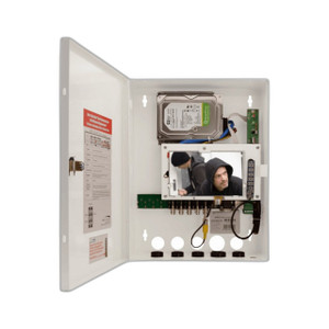 Speco D8WHUM32TB Speco Technologies D8WHUM32TB 8 Channel Wall Mount HU DVR w/ Moni