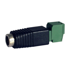 Speco Technologies DCPLGBLOKM DC Plug to Terminal Block - MALE (p