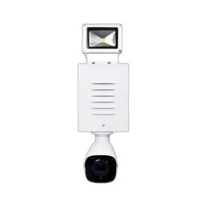 Speco DD2 4MP IP Bullet Camera Front View and Control Panel Details