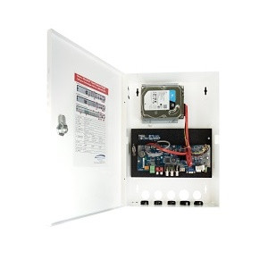 Speco H16WHRLNM4TB hybrid recorder rear panel connections and ports detail