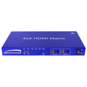 Speco Technologies HD4MAT HDMI 4 to 2 Matrix Switch