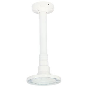 Speco INTPMW pendant camera mount white finish installation detail