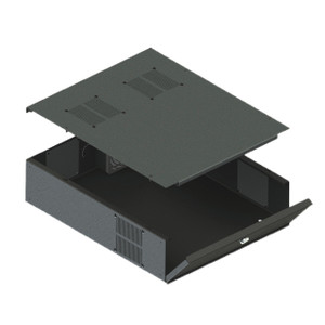 Speco LB3 Rackmountable DVR Lock Box with Cooling Fan