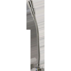 Speco Technologies MGS1C Goose Neck Microphone- Chrome