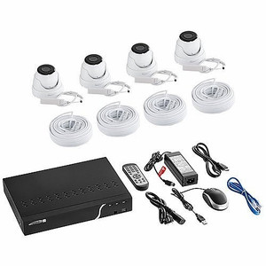 Speco N4NRL2+O2VT1V 4-Channel 4K NVR PoE Bundle