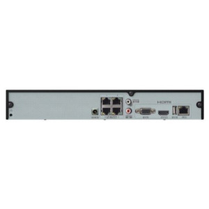 Speco N4NRN8TB 4-Channel 4K H.265 NVR with 8TB