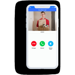 Speco Technologies O2DB1 2MP WiFi Video Doorbell with Face Detection