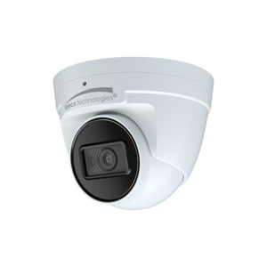 Speco O4IT2W turret security camera detail showing housing and mounting bracket
