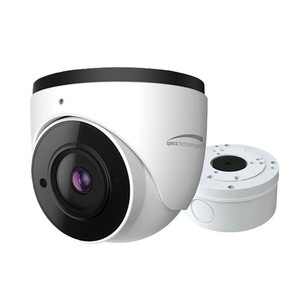 Speco O4TDD1M 4MP turret camera front view with motorized zoom lens