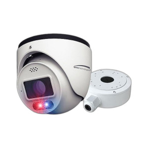 Speco O4TDD1M Speco Technologies O4TDD1M 4MP AI IP Turret Camera 2.8-12mm lens