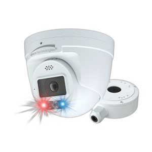 Speco Technologies O4TDD2 4MP AI IP Turret Camera