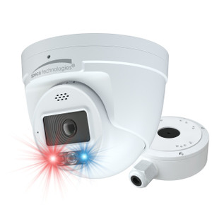 Speco Technologies O4TDD2 4MP AI IP Turret Camera