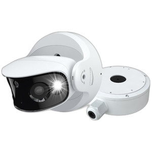 Speco Technologies O8LMST1 8MP 180 Multisensor IP Camera with Whi