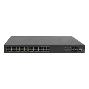Speco P32S36GM 32-Port Managed Gigabit PoE Switch