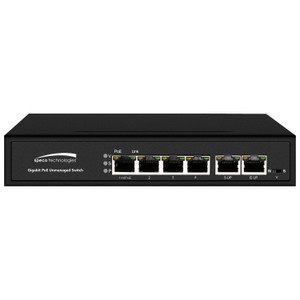 Speco Technologies P4S6G - Speco P4S6G 6-Port Gigabit PoE Managed Switch (view 2)