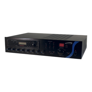 Speco Technologies PBM120AT 120W PA Mixer Amplifier with Tuner